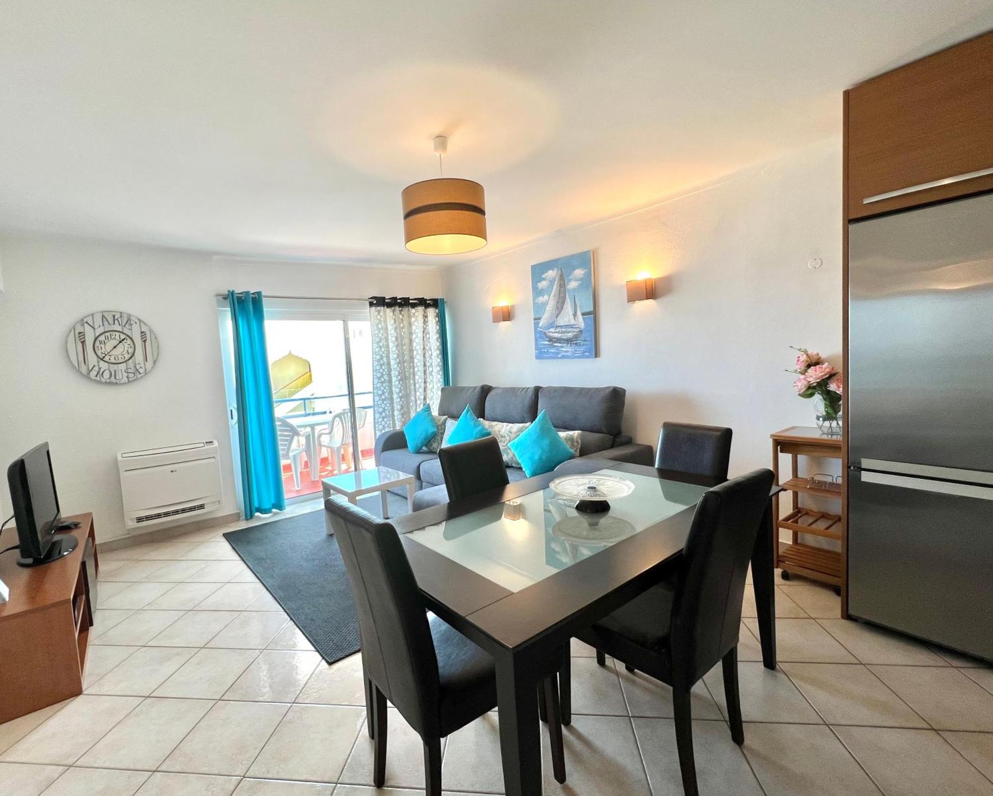 Mar Apartment Wonderful View - Quarteira Bagian luar foto
